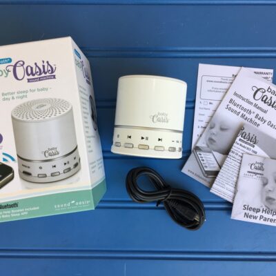 Help Your Baby Sleep Soundly With the BabyOasis Bluetooth Sound Machine