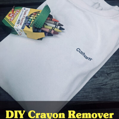 DIY Crayon Remover