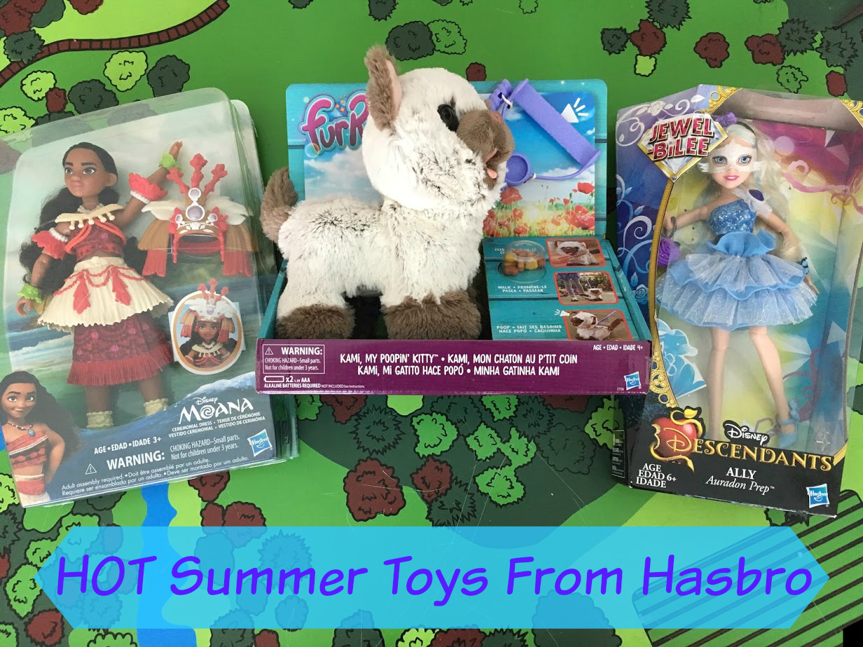 HOT Summer Toys From Hasbro Including Moana, Descendants & FurReal Pets + Giveaway