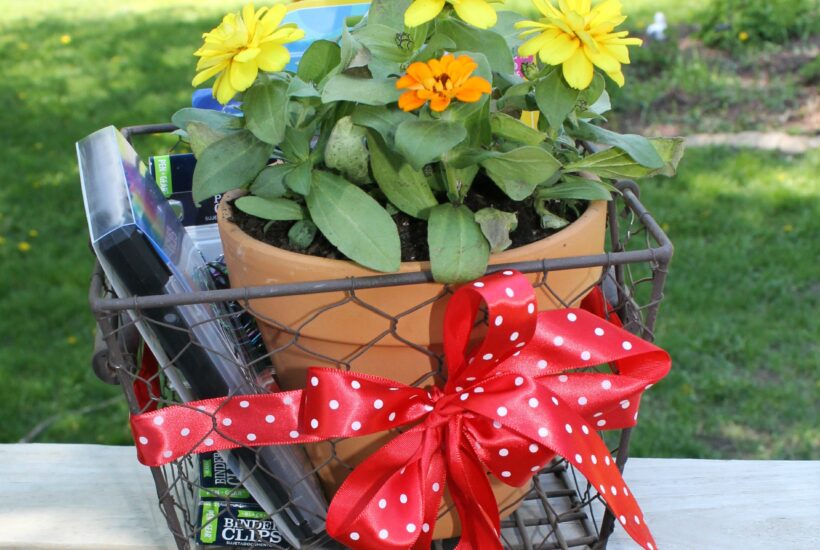 DIY Teacher Appreciation Gift Basket