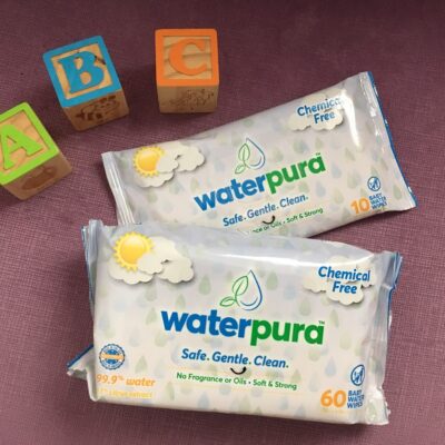WaterPura Chemical-Free Natural Baby Wipes