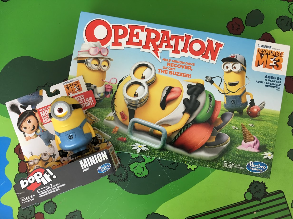 vDespicable Me 3 Hasbro Toy Giveaway