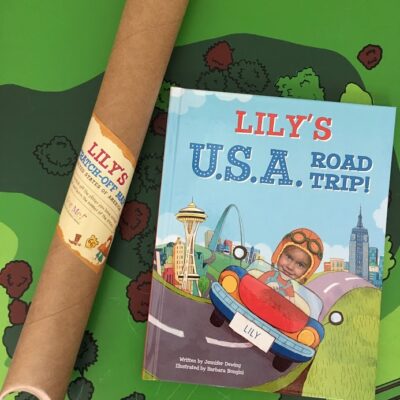 My U.S.A. Road Trip Personalized Book + Giveaway