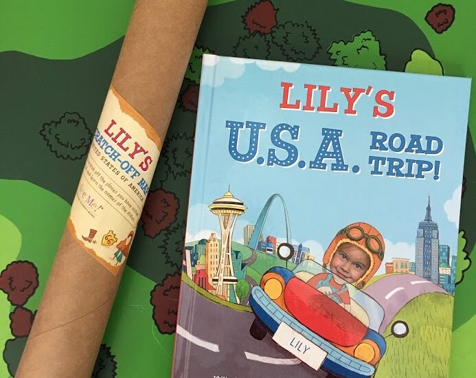 My U.S.A. Road Trip Personalized Book + Giveaway