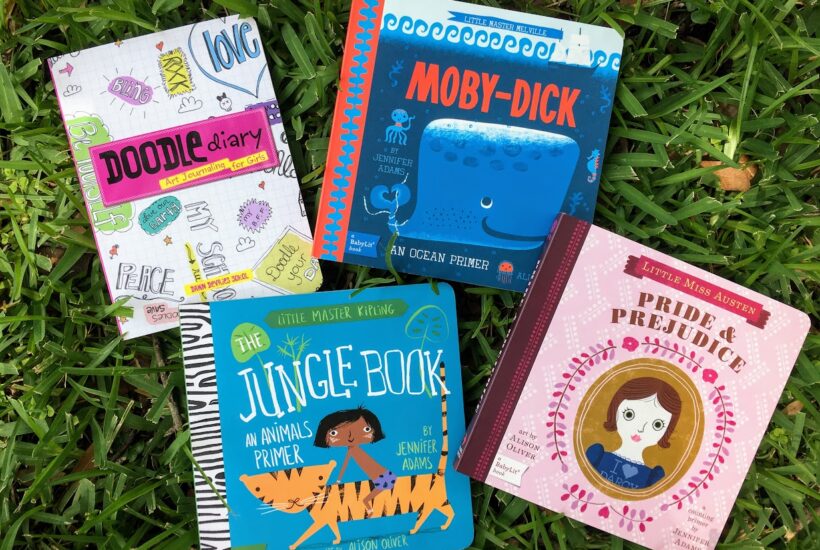 BabyLit Board Books & Doodle Diary For Summer Reading