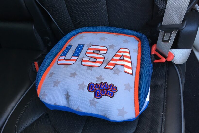 The BubbleBum Booster Seat is PERFECT for Travel + Giveaway