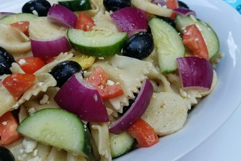 Greek Pasta Salad Recipe