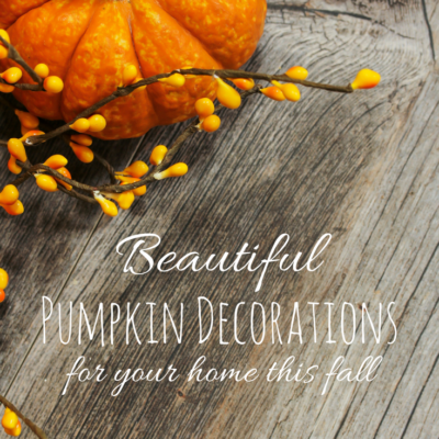 Pumpkin Decorations for Your Home