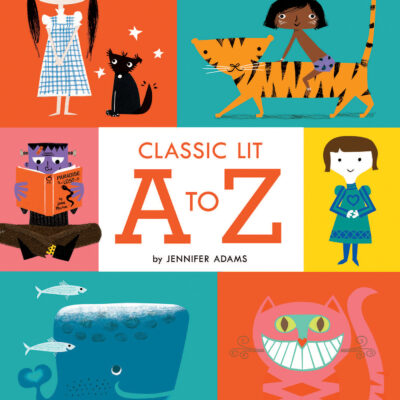 Illustrations by Alison Oliver from Classic Lit A to Z by Jennifer Adams, reprinted by permission of Gibbs Smith