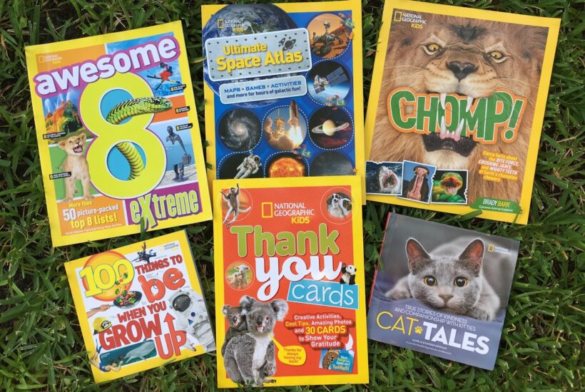 Birthday Gift Essentials from Nat Geo Kids Books + Giveaway
