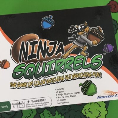 Family Game Night With Ninja Squirrels