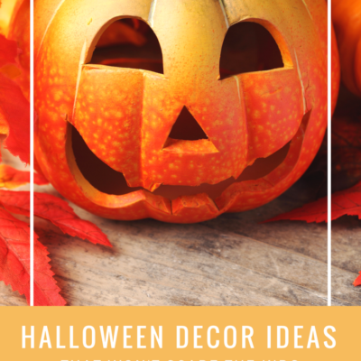 Halloween Decor Ideas that won't scare the kids