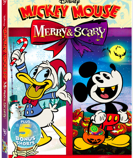 Mickey Mouse: Merry & Scary on Disney DVD TODAY
