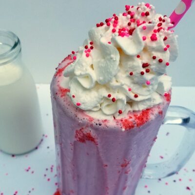 Strawberry Frozen Yogurt Shake