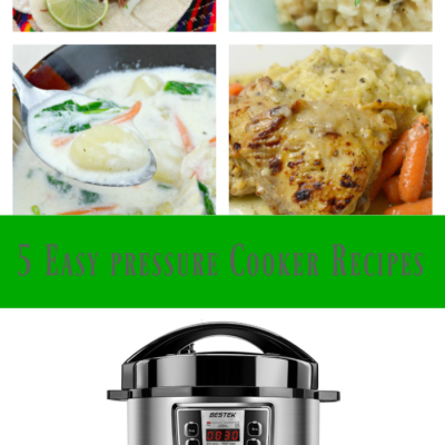 easy pressure cooker recipes