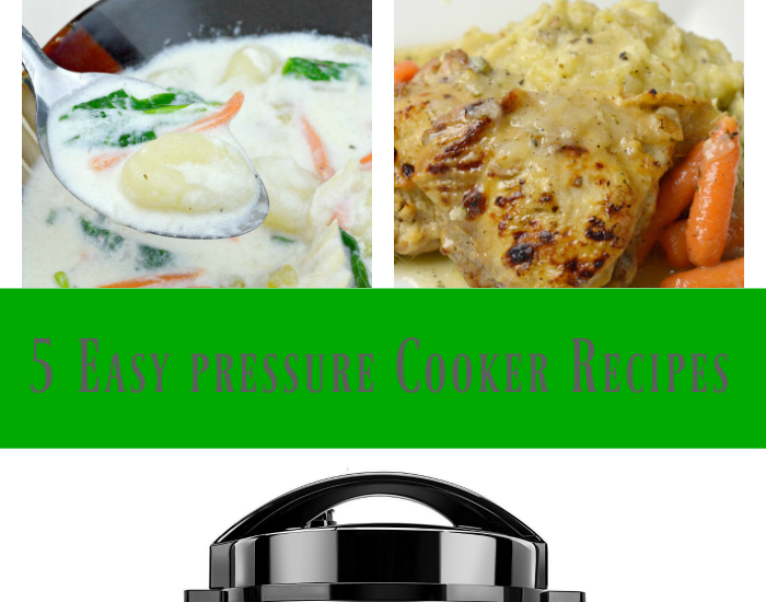 easy pressure cooker recipes