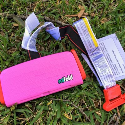 Mifold the Grab-and-Go Booster is Small & Lightweight PERFECT for Travel