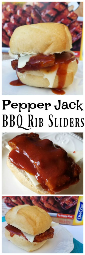 Pepper Jack BBQ Rib Sliders