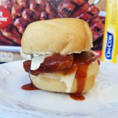 Pepper Jack BBQ Rib Sliders