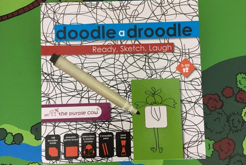 Doodle a Droodle Drawing Game is Friendly Family Fun