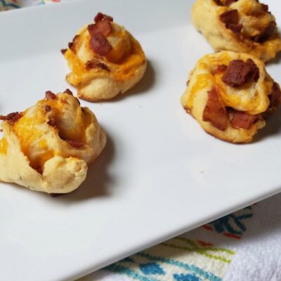 Bacon & Cheddar Pinwheels
