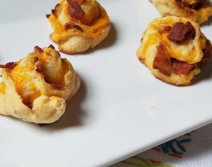 Bacon & Cheddar Pinwheels