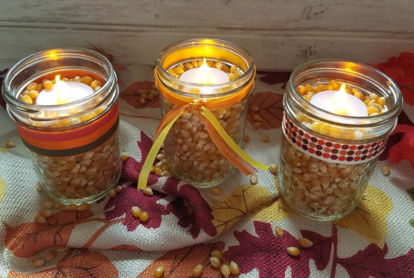 Easy Last Minute DIY Thanksgiving Decor