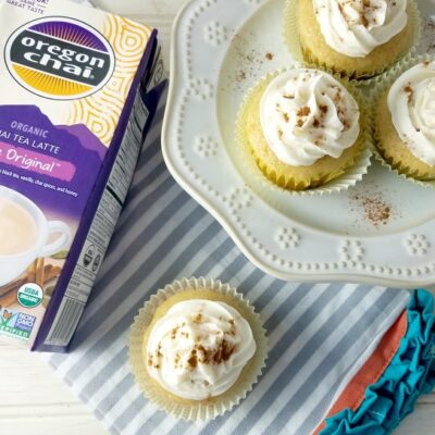 Vanilla Chai Tea Latte Cupcakes Recipe