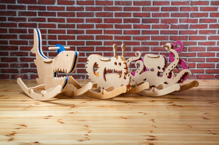 Rocking Monsters are the AMAZING 100% Eco-friendly Wooden Rocking Toy