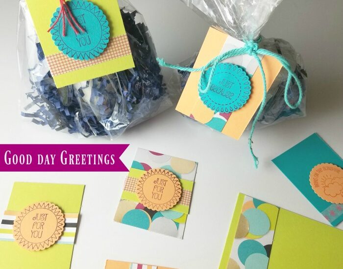Good day Greetings Paper-crafting Fun
