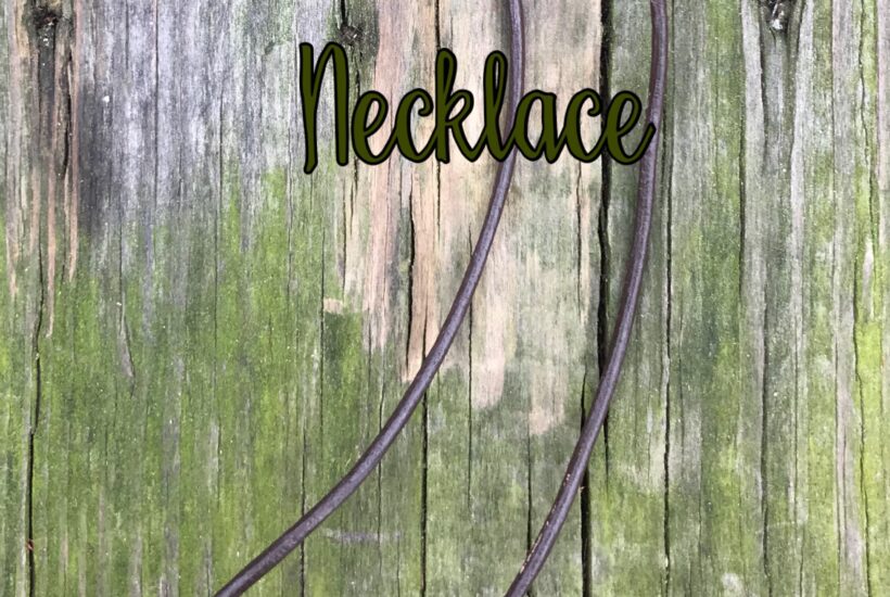 DIY Knotted-Cord Necklace