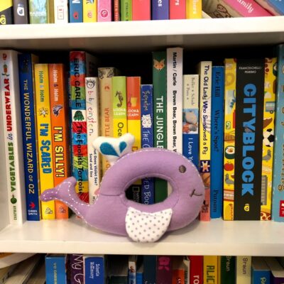 The Marcus & Marcus Organic Rattle Willow the Whale is Too Cute!