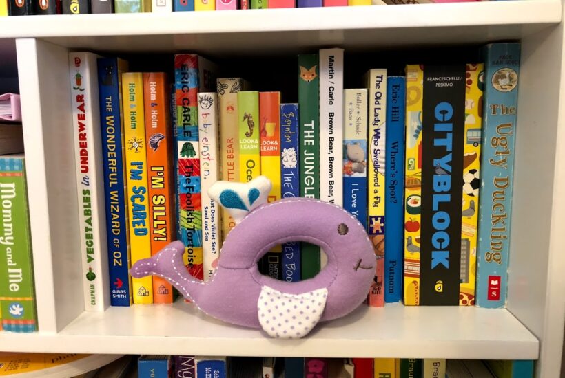The Marcus & Marcus Organic Rattle Willow the Whale is Too Cute!