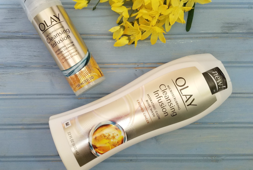 Get Naturally Glowing Skin with Olay Cleansing Infusions
