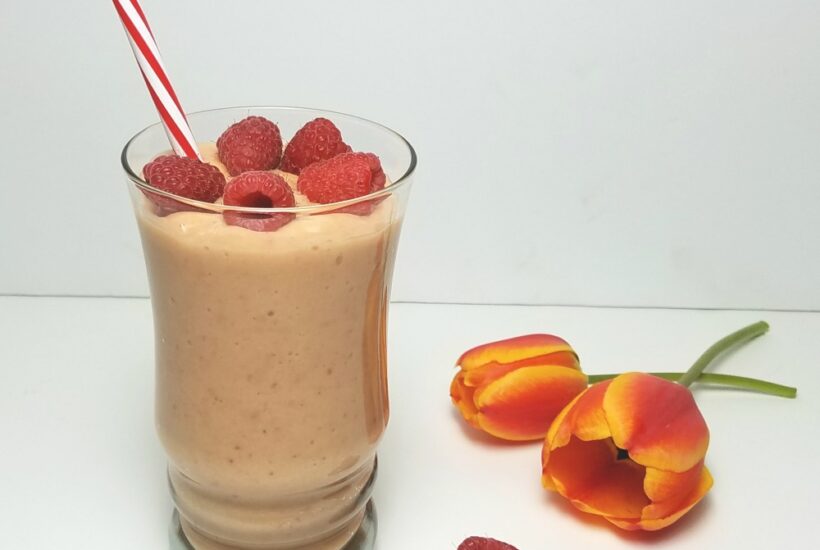 Fruity Sunrise Smoothie to Relieve Constipation