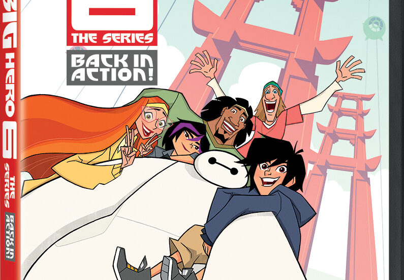 Big Hero 6 The Series on Disney DVD