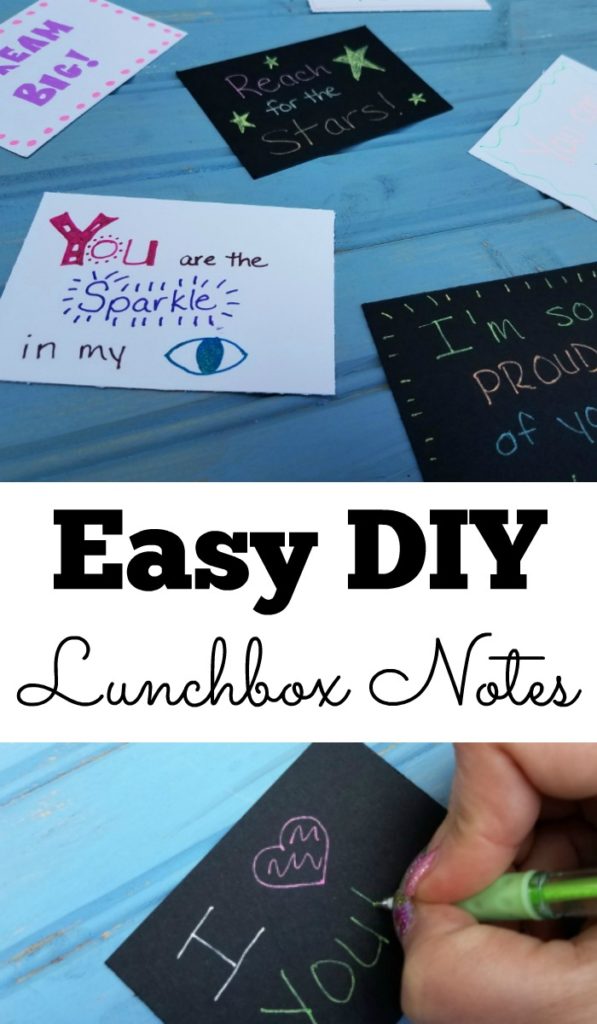 Easy DIY Lunchbox Notes