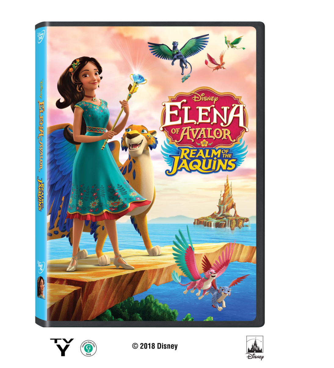 Elena of Avalor: Realm of the Jaquins on Disney DVD