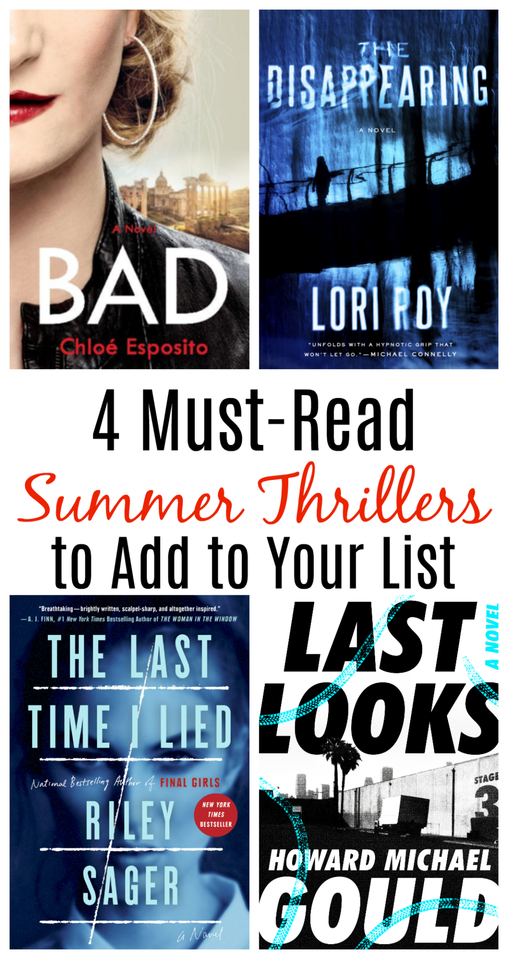 4 MustRead Summer Thrillers to Add to Your List Outnumbered 3 to 1