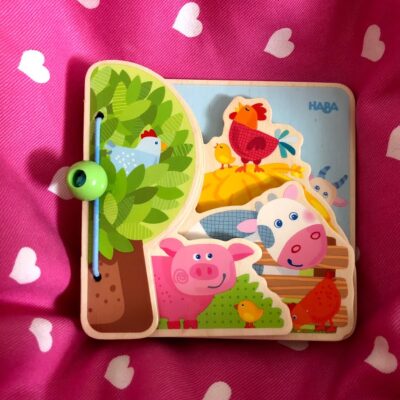 Farm Friends Baby Book from HABA