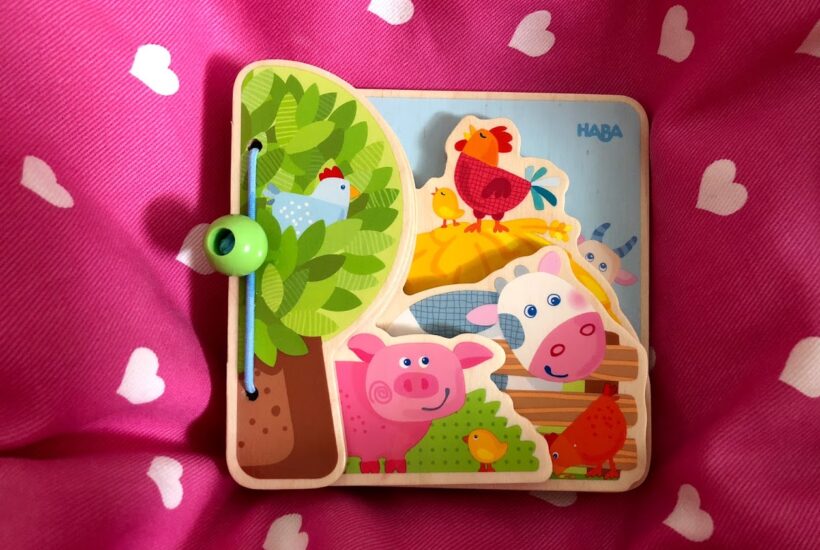 Farm Friends Baby Book from HABA