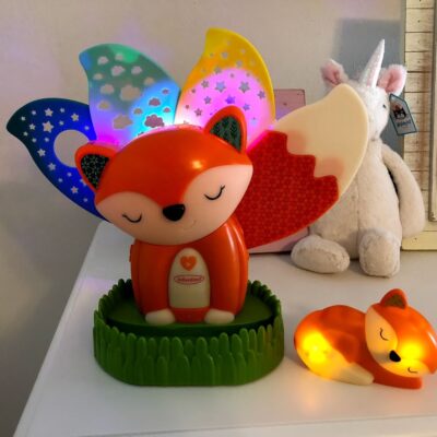 Put Toddler Bedtime Struggles to Sleep With The 2-in-1 Musical Soother & Night Light Projector