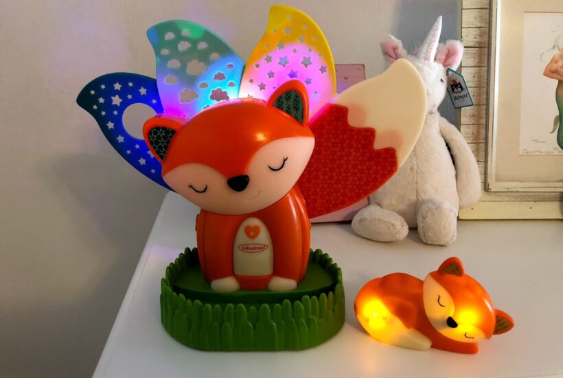 Put Toddler Bedtime Struggles to Sleep With The 2-in-1 Musical Soother & Night Light Projector