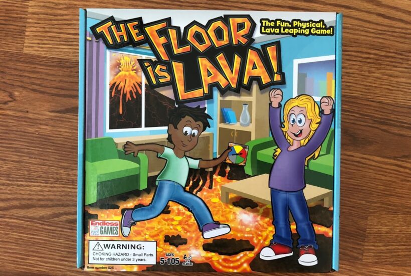 The Floor is Lava Board Game