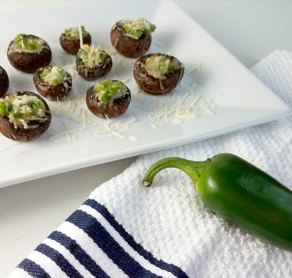 Asiago & Jalapeno Stuffed Portobello Mushrooms Stella Cheese