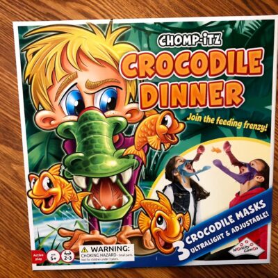 All NEW Chomp-Itz Crocodile Dinner Game