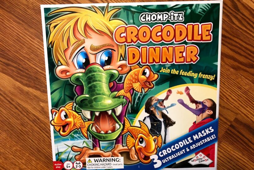 All NEW Chomp-Itz Crocodile Dinner Game
