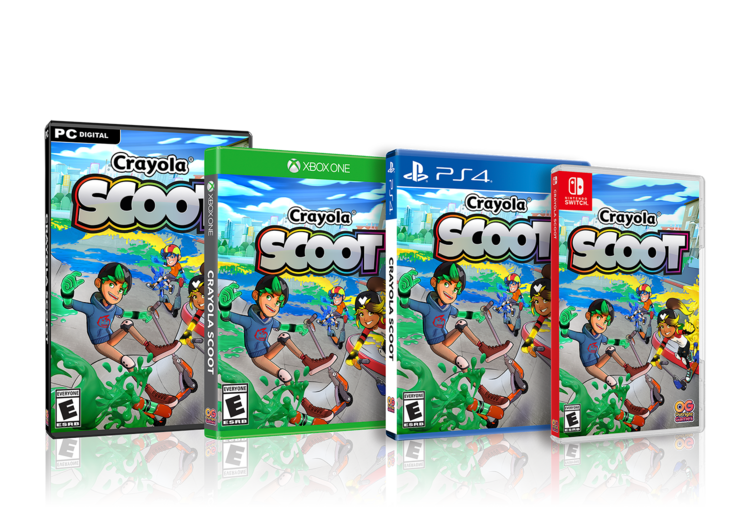 Crayola Scoot for PlayStation 4, Nintendo Switch, Xbox One & PC