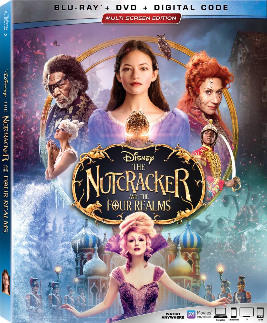 The Nutcracker and the Four Realms arrives on Digital, Movies Anywhere, 4K Ultra HD, Blu-ray & DVD