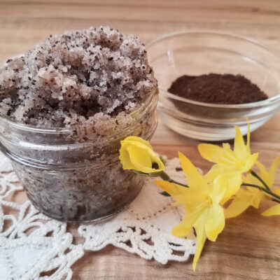 French Vanilla Coffee Sugar Scrub